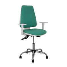 BigBuy Pisarniški stol Elche P&amp;C 6B5CRRP Smaragdno zelena