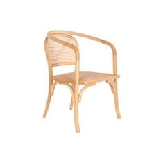 DKD Home Decor Jedilni stol DKD Home Decor Natural 53 x 54 x 80 cm