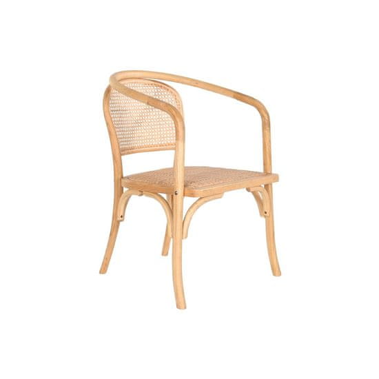 DKD Home Decor Jedilni stol DKD Home Decor Natural 53 x 54 x 80 cm