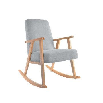 DKD Home Decor Gugalni stol DKD Home Decor Nebo modra Naravni les Bukev MDF Les 81 x 58 x 90 cm
