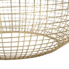 BigBuy Sredinska miza 74 x 74 x 44 cm Kristalno železo