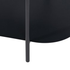 BigBuy Sredinska miza SQUARE 100 x 46 x 45 cm Jeklo