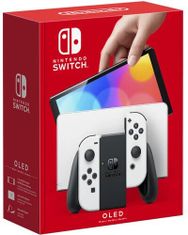 Nintendo Igralna konzola Switch, beli Joy-Con (OLED)