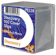Dodatki Discovery 100 pokrivnih lističev - 100 pokrivnih lističev za mikroskop