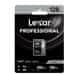 Lexar 128GB Professional 1667x SDXC UHS-II pomnilniška kartica, branje/pisanje: 250/120MB/s, C10 V60 U3