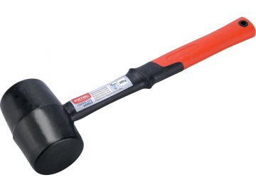 Extol Premium Gumijasto kladivo Črna, premer 70mm