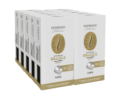 Nespresso compatible Brasile Alu kavne kapsule, 10 * 10 kapsul