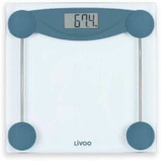 Livoo Digitalna kopalniška tehtnica Livoo DOM426B Modro kaljeno steklo 180 kg