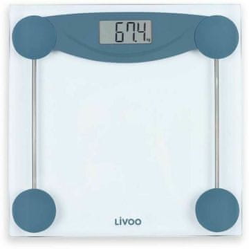 Livoo Digitalna kopalniška tehtnica Livoo DOM426B Modro kaljeno steklo 180 kg