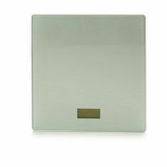 slomart digitalne kopalniške tehtnice prozorno srebrna kristal plastika 2,8 x 31 x 31 cm (6 kosov)