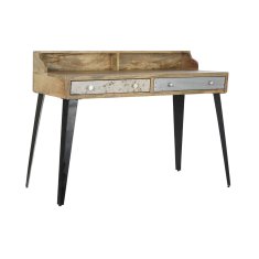 DKD Home Decor Pisalna miza DKD Home Decor Kovina Mango les (120 x 54 x 94 cm)