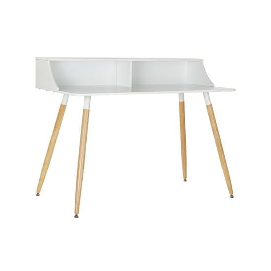 DKD Home Decor Pisalna miza DKD Home Decor Natural MDF White (120 x 60 x 92 cm)