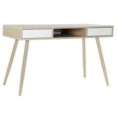 DKD Home Decor Pisalna miza DKD Home Decor 8424001808632 White Multicolor Natural Metal MDF Wood 120 x 60 x 74,5 cm