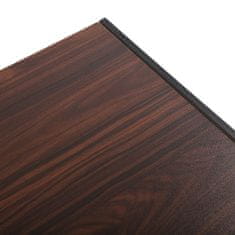 Versa Pisalna miza Versa Brown zložljiva kovinska lesena (45 x 74 x 90 cm)
