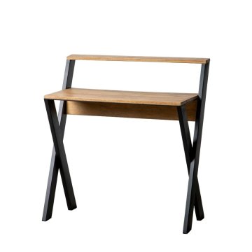 BigBuy Pisalna miza 87,5 x 48 x 94 cm Les Železo