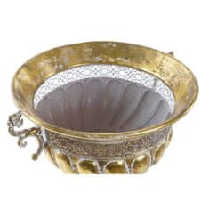 DKD Home Decor Lonček DKD Home Decor Golden Wineglass Dekorativni kovinski (42,5 x 38,5 x 36,5 cm)