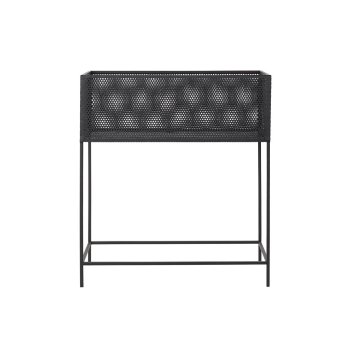 DKD Home Decor Lonček DKD Home Decor Črna kovina Loft (60 x 25 x 70 cm)