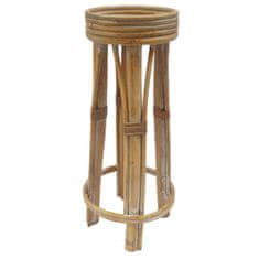 DKD Home Decor Rastlinjak DKD Home Decor Brown Rattan Tropical (22 x 22 x 50 cm)