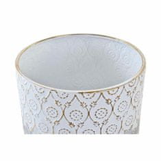 DKD Home Decor Komplet loncev DKD Home Decor Grey Golden Metal White Bicoloured Iron Arab (35 x 35 x 53 cm)