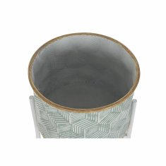 DKD Home Decor Kovinski cvetlični lonček DKD Home Decor Bicoloured (35 x 35 x 91 cm)
