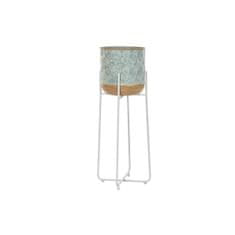 DKD Home Decor Kovinski cvetlični lonček DKD Home Decor Bicoloured (28 x 28 x 75 cm)