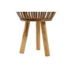 DKD Home Decor Komplet lončnic DKD Home Decor Natural Brown Bamboo 37 x 37 x 63 cm
