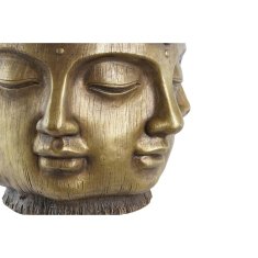 DKD Home Decor Sadilnik DKD Home Decor Zlati les Magnezij Okrogla Buda Oriental 34 x 34 x 30 cm 30 x 34 x 30 cm