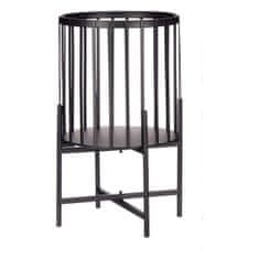 Gift Decor Komplet sadilnikov 2 kosa Bars Black Metal
