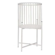 Gift Decor Komplet sadilnikov 2 kosa Bars Metal White