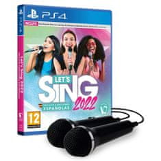 NEW Videoigra PlayStation 4 KOCH MEDIA Lets Sing 2022 + Micros