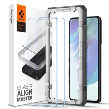 Spigen ALM GLAS.TR KALJENO STEKLO, PAKIRANJE 2 KOSOV ZA GALAXY S21 FE