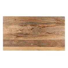 BigBuy Sredinska miza 70 x 70 x 41 cm Kovina Les 3 enote