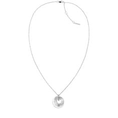 Calvin Klein Luksuzna jeklena ogrlica s kristali 35000157