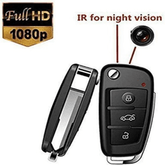 KJB Obesek za ključe z vgrajeno kamero 32GB FULL HD in nočnim vidom (IR)