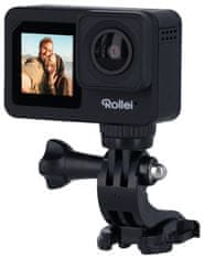 Rollei ActionCam D6Pro/ 24 MPix/ 5K 30fps/ 4K 60fps/ 2,2" zaslon IPS na dotik/ stabilizacija slike