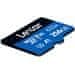 Lexar 256 GB visoko zmogljivega 633x microSDXC UHS-I (branje/pisanje: 100/45 MB/s) C10 A1 V30 U3 + adapter