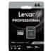 Lexar 64 GB visoko zmogljivega 1066x microSDXC UHS-I, (branje/pisanje: 160/70 MB/s) C10 A2 V30 U3