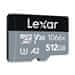 Lexar Lexarjeva pomnilniška kartica microSDXC UHS-I z visoko zmogljivostjo 1066x (branje/pisanje: 160/120 MB/s) C10 A2 V30 U3