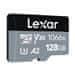 Lexar Lexarjeva pomnilniška kartica microSDXC UHS-I 128 GB (branje/pisanje: 160/120 MB/s) C10 A2 V30 U3