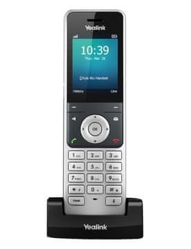 YEALINK Telefonska slušalka W56H IP DECT za W52P ali W56P, 2,4-palčni zaslon