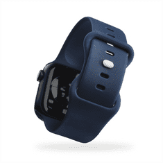 Hama Fantastic Feel, trak za Apple Watch 38/40/41 mm, silikonski, temno moder