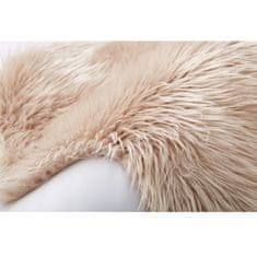 KONDELA Umetno krzno Ebony Type 2 60x90 cm - bež