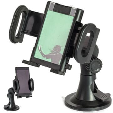 Verkgroup Univerzalni nastavljiv avto nosilec za telefon s priseskom 360