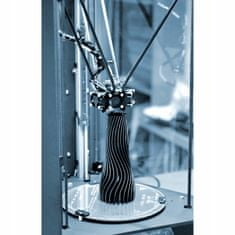 Kruzzel PLA filament 1kg polnilo za 3D tiskalnik črno 1,75mm