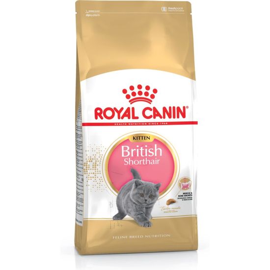 slomart hrana za mačke royal canin british shorthair kitten piščanec zelenjava ptice 2 kg