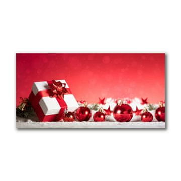 tulup.si Slika na platnu Božični darilni božični kroglice