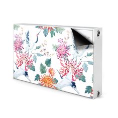 tulup.si Dekoracija za radiatorje Žerjavi v letu 100x60 cm