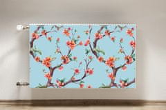 tulup.si Dekoracija za radiatorje Cvetoče drevo 100x60 cm