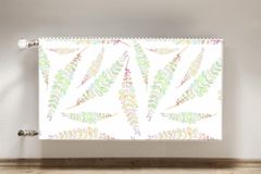 tulup.si Dekoracija za radiatorje Akvarelni listi 110x60 cm