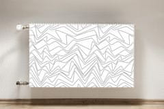 tulup.si radiatorska pokrov Nepravilne črte 100x60 cm